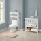 Alaterre Furniture Coventry Over Toilet Open Storage Shelf, Bath Storage Shelf ANCT736WH - alternate 4